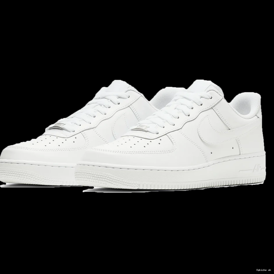 1 Air White Nike '07' Low Force Triple 0601